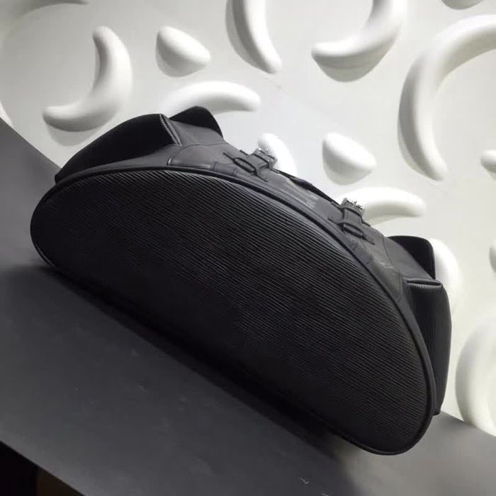 路易威登LV頂級原單M41709黑色 LV Supreme重磅推出 Christopher 小號雙肩包 YDH2240